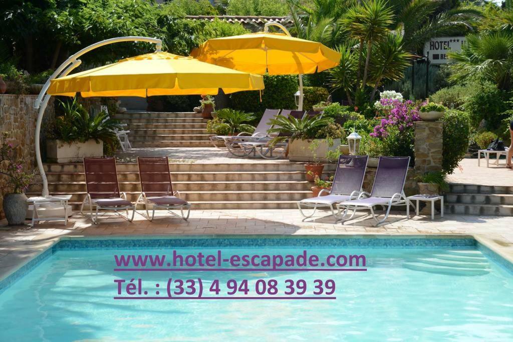 L' Escapade Hotel & Restaurant Le Pradet Εξωτερικό φωτογραφία